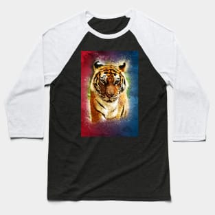 Exotic Bengal TIGER Abstract Watercolor artwork for the animal lovers Baseball T-Shirt